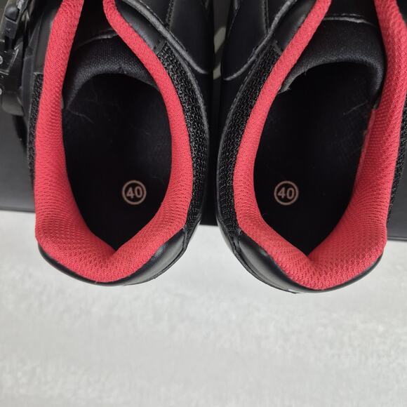 PELOTON Cycling Bike Shoes Size 40 EU Womens 9 Black PL-SH-02 w/Cleats Mens 7 - Picture 7 of 7